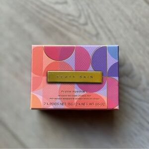 New In The Box Fenty Skin PLUSH PUDDIN' INTENSIVE RECOVERY LIP MASK BOX SET OF 2